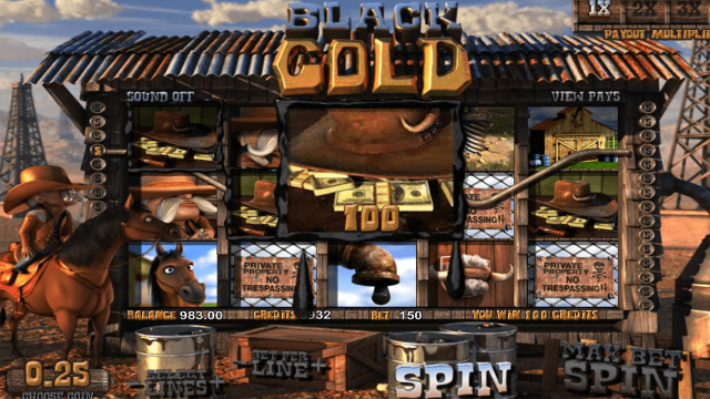 Характеристики слота Black Gold 2