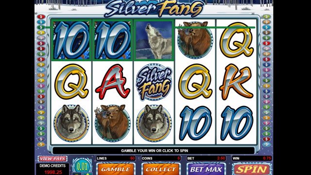 Бонусная игра Silver Fang 2