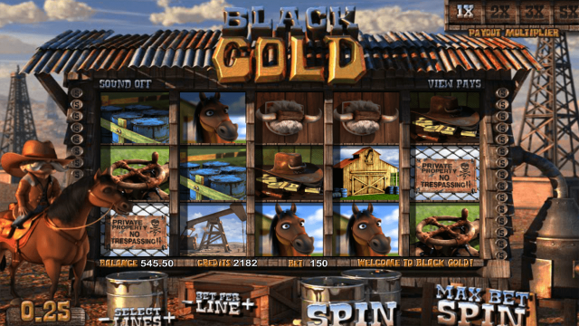 Игровой интерфейс Black Gold 8