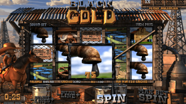 Бонусная игра Black Gold 7